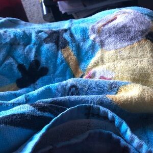 Colorful Cartoon Character bath towels